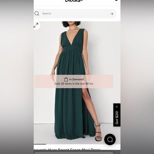 Lulus heavenly hues maxi dress